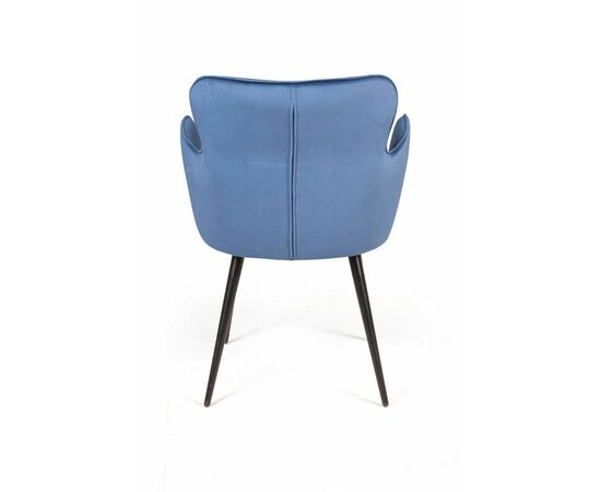 Стул с подлокотниками King, бархат синий 29, изображение 7 | Интернет магазин мебели и декора LifeDekor