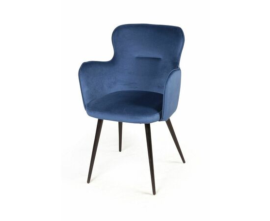 Стул с подлокотниками King, бархат синий 29, изображение 8 | Интернет магазин мебели и декора LifeDekor