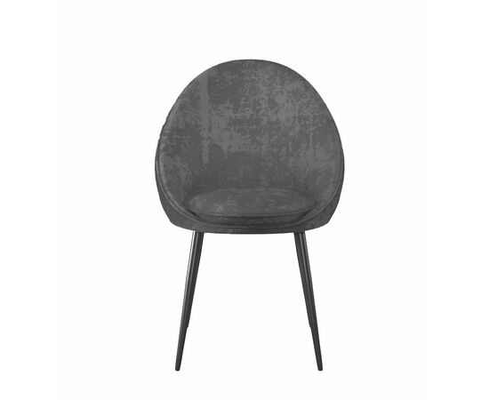 Стул DikLine 234 поворотный, M18 черный, ножки черные, изображение 2 | Интернет магазин мебели и декора LifeDekor