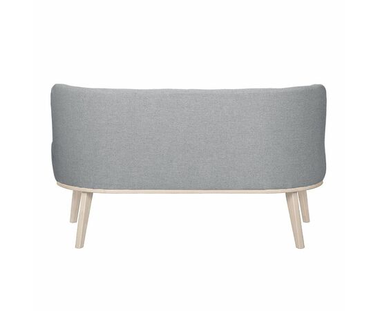 Диван Жирон ткань серый, каркас лак, изображение 2 | Интернет магазин мебели и декора LifeDekor