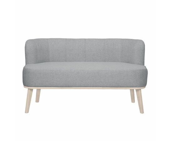 Диван Жирон ткань серый, каркас лак, изображение 4 | Интернет магазин мебели и декора LifeDekor