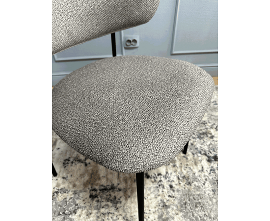 Дизайнерский стул Lory букле капучино, изображение 10 | Интернет магазин мебели и декора LifeDekor