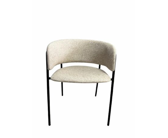 Дизайнерский стул Dragon букле латте, изображение 5 | Интернет магазин мебели и декора LifeDekor