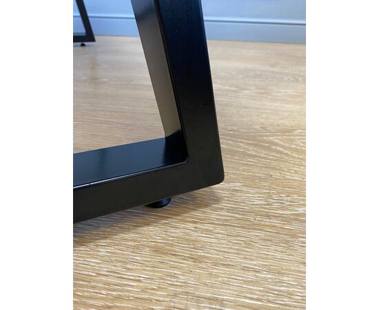 Стол керамический Vavilon 120-160*80*76 белый мрамор/черный, изображение 9 | Интернет магазин мебели и декора LifeDekor