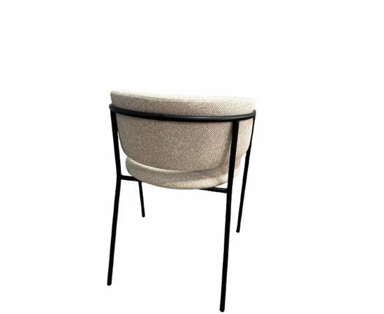 Дизайнерский стул Dragon букле латте, изображение 4 | Интернет магазин мебели и декора LifeDekor