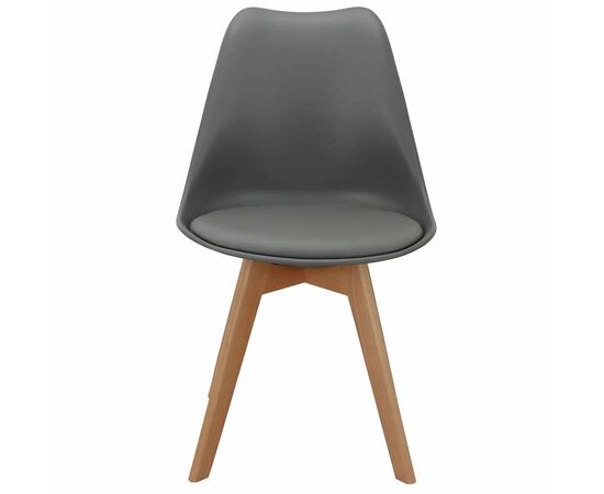 Комплект из 4-х стульев Eames Bon серый, изображение 3 | Интернет магазин мебели и декора LifeDekor