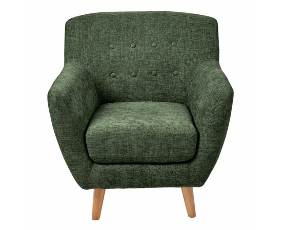 Кресло Picasso зелёный, шенилл, изображение 3 | Интернет магазин мебели и декора LifeDekor
