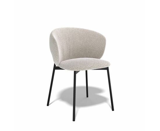 Дизайнерский стул Crystal букле латте | Интернет магазин мебели и декора LifeDekor