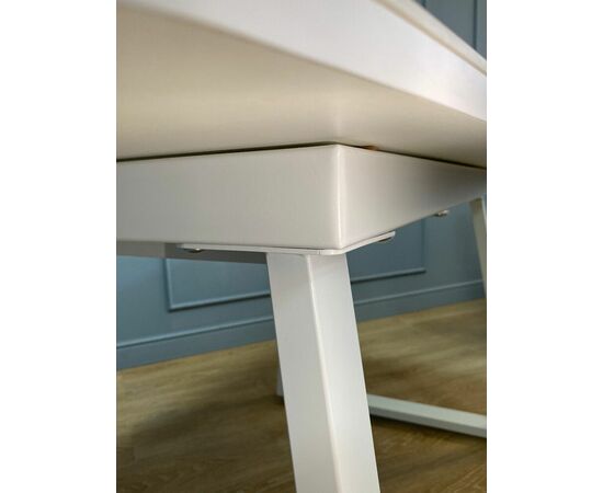 Стол керамический Vavilon 140-180*80*76 белый мрамор/белый, изображение 12 | Интернет магазин мебели и декора LifeDekor