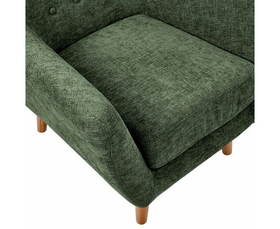 Кресло Picasso зелёный, шенилл, изображение 7 | Интернет магазин мебели и декора LifeDekor
