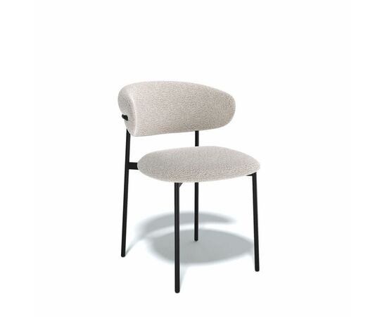 Дизайнерский стул Lory букле латте | Интернет магазин мебели и декора LifeDekor