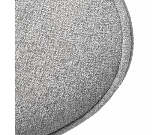 Стул Lucas 3 серый букле с ножками цвета орех, изображение 7 | Интернет магазин мебели и декора LifeDekor