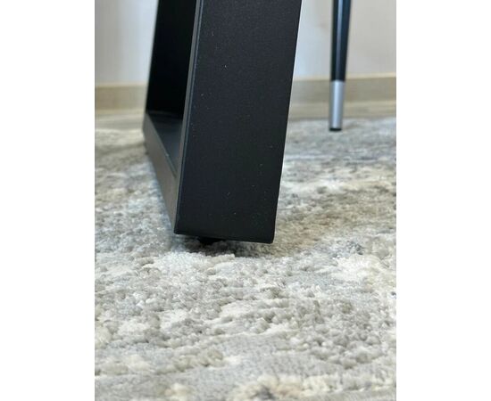 Стол керамический Vavilon 120-160*80*76 черный мрамор/черный, изображение 9 | Интернет магазин мебели и декора LifeDekor