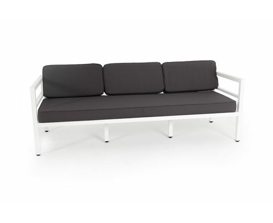 "Эстелья" диван трехместный, алюминиевый каркас, изображение 3 | Интернет магазин мебели и декора LifeDekor