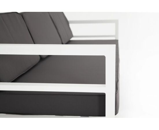 "Эстелья" диван трехместный, алюминиевый каркас, изображение 4 | Интернет магазин мебели и декора LifeDekor