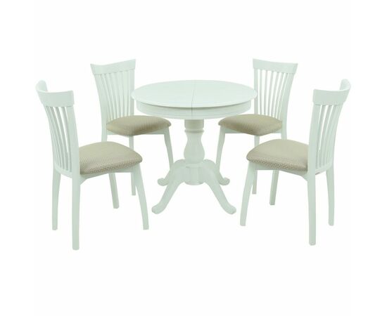 Стул «Тулон», Атина 160/1, эмаль белая, изображение 6 | Интернет магазин мебели и декора LifeDekor