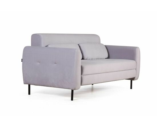 Siena диван-кровать прямой с подлокотниками, бархат 04, изображение 11 | Интернет магазин мебели и декора LifeDekor