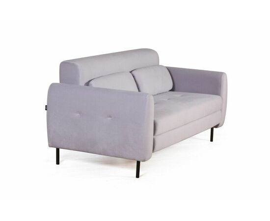 Siena диван-кровать прямой с подлокотниками, бархат 04, изображение 12 | Интернет магазин мебели и декора LifeDekor