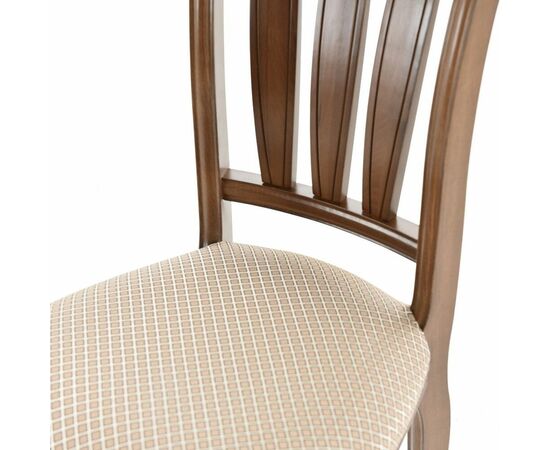 Стул «Кабриоль» с жесткой спинкой, Атина 160/1, коньяк, изображение 6 | Интернет магазин мебели и декора LifeDekor