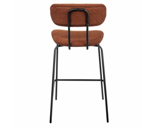 Стул полубарный Ant букле терракотовый, изображение 4 | Интернет магазин мебели и декора LifeDekor