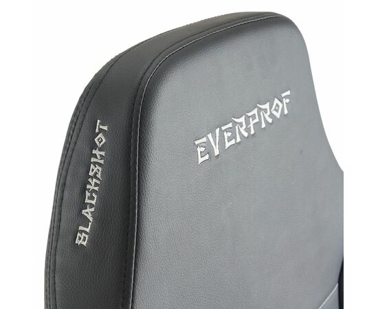 Геймерское кресло Everprof Blackshot Экокожа Черный, изображение 11 | Интернет магазин мебели и декора LifeDekor