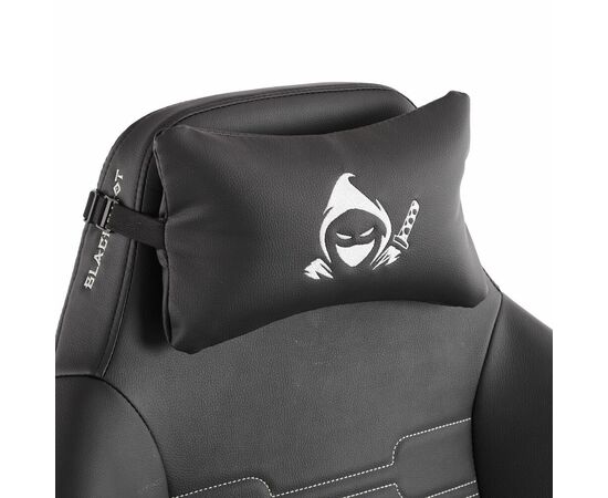 Геймерское кресло Everprof Blackshot Экокожа Черный, изображение 13 | Интернет магазин мебели и декора LifeDekor