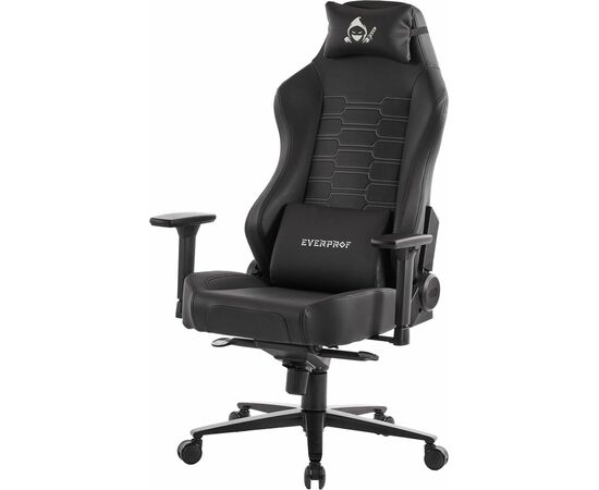 Геймерское кресло Everprof Blackshot Экокожа Черный, изображение 6 | Интернет магазин мебели и декора LifeDekor