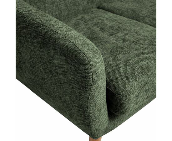 Диван Picasso двухместный зелёный, шенилл, изображение 7 | Интернет магазин мебели и декора LifeDekor