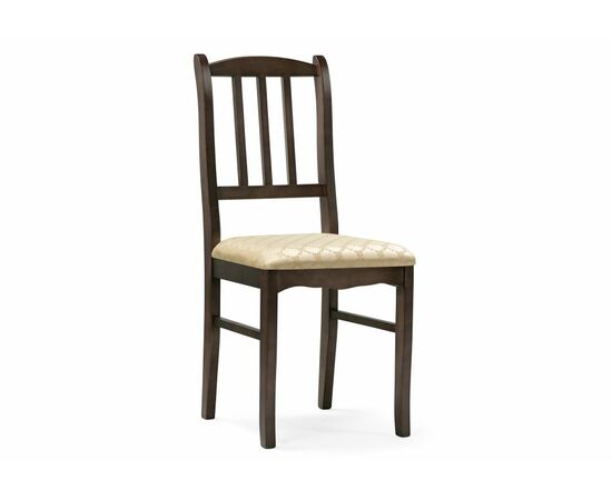 Стул деревянный Муриел орех / андрис бежевый | Интернет магазин мебели и декора LifeDekor