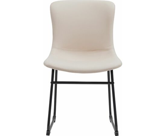 Кресло для посетителей Everprof Expo CF Экокожа Бежевый, изображение 2 | Интернет магазин мебели и декора LifeDekor