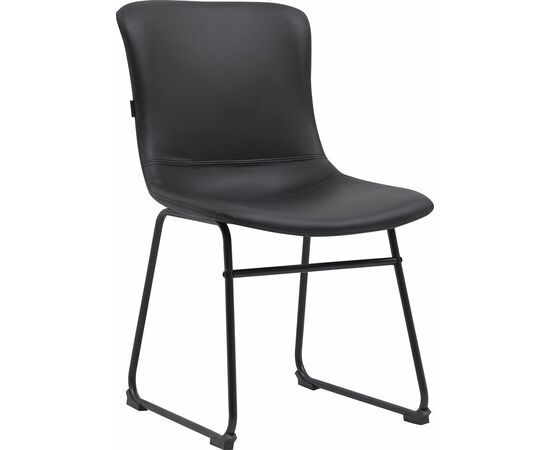 Кресло для посетителей Everprof Expo CF Экокожа Черный | Интернет магазин мебели и декора LifeDekor