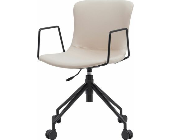 Операторское кресло Everprof Expo Экокожа Бежевый, изображение 6 | Интернет магазин мебели и декора LifeDekor