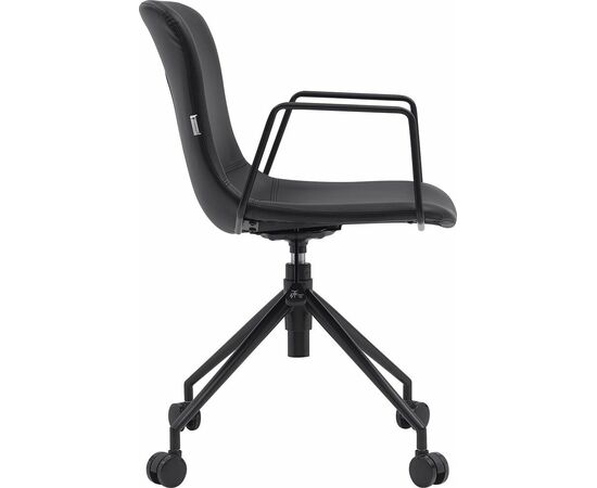 Операторское кресло Everprof Expo Экокожа Черный, изображение 3 | Интернет магазин мебели и декора LifeDekor