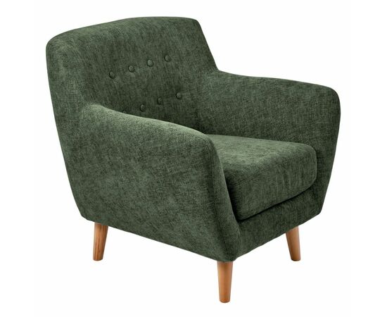 Кресло Picasso зелёный, шенилл, изображение 4 | Интернет магазин мебели и декора LifeDekor