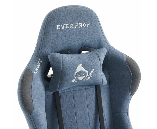 Геймерское кресло Everprof Ghost Ткань Синий, изображение 12 | Интернет магазин мебели и декора LifeDekor
