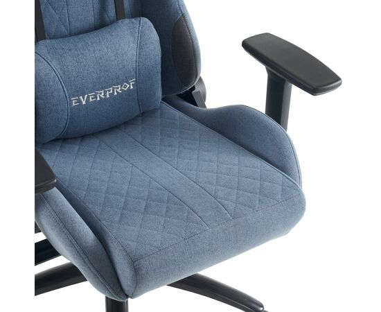 Геймерское кресло Everprof Ghost Ткань Синий, изображение 14 | Интернет магазин мебели и декора LifeDekor