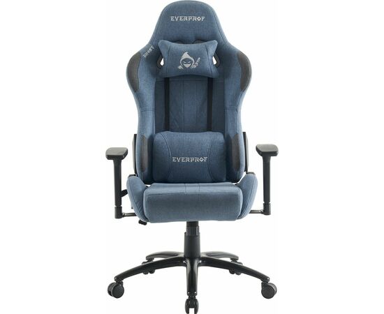 Геймерское кресло Everprof Ghost Ткань Синий, изображение 2 | Интернет магазин мебели и декора LifeDekor