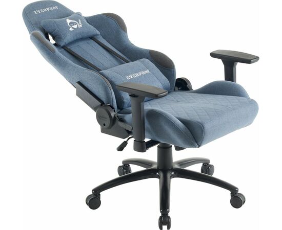 Геймерское кресло Everprof Ghost Ткань Синий, изображение 8 | Интернет магазин мебели и декора LifeDekor