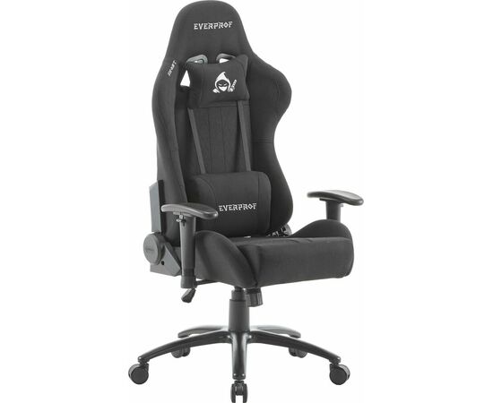 Геймерское кресло Everprof Ghost Ткань Черный | Интернет магазин мебели и декора LifeDekor
