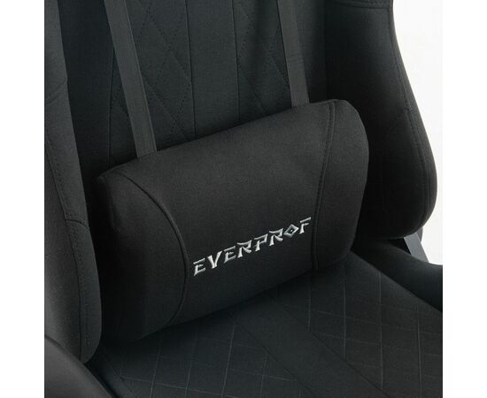 Геймерское кресло Everprof Ghost Ткань Черный, изображение 10 | Интернет магазин мебели и декора LifeDekor