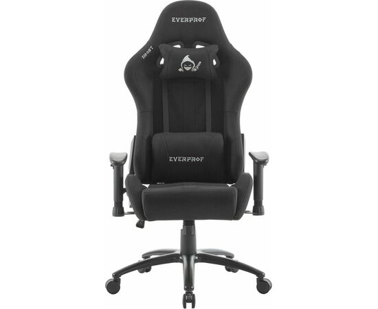 Геймерское кресло Everprof Ghost Ткань Черный, изображение 2 | Интернет магазин мебели и декора LifeDekor