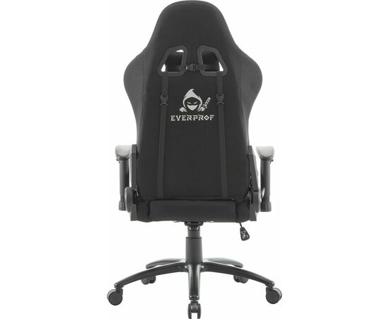 Геймерское кресло Everprof Ghost Ткань Черный, изображение 5 | Интернет магазин мебели и декора LifeDekor