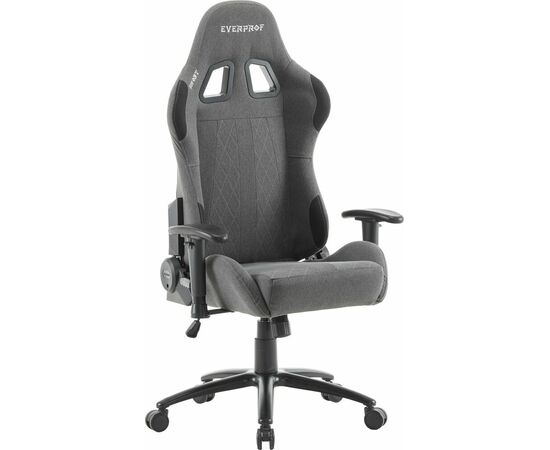 Геймерское кресло Everprof Ghost Ткань Серый, изображение 15 | Интернет магазин мебели и декора LifeDekor