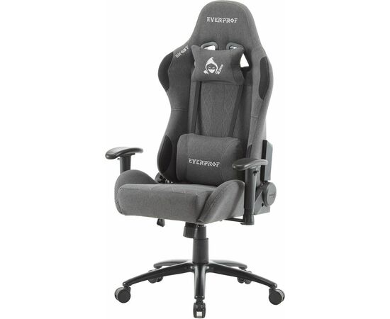 Геймерское кресло Everprof Ghost Ткань Серый, изображение 6 | Интернет магазин мебели и декора LifeDekor