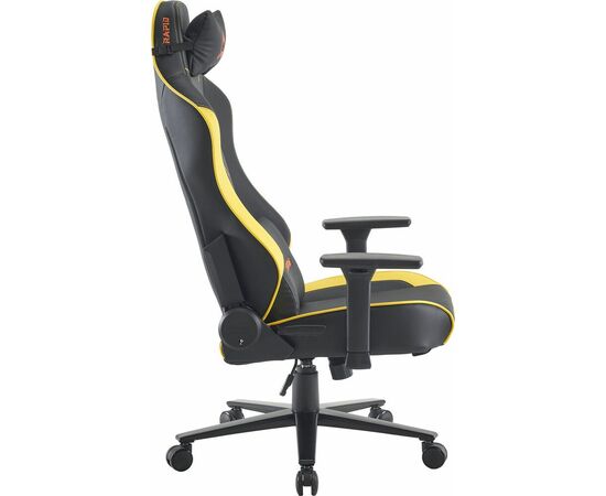 Геймерское кресло Everprof Rapid Экокожа Желтый, изображение 3 | Интернет магазин мебели и декора LifeDekor