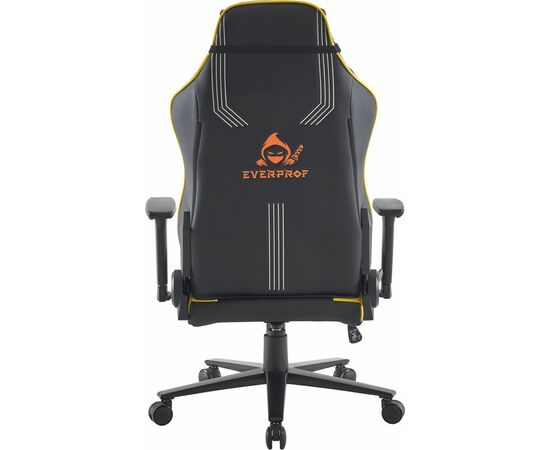 Геймерское кресло Everprof Rapid Экокожа Желтый, изображение 5 | Интернет магазин мебели и декора LifeDekor