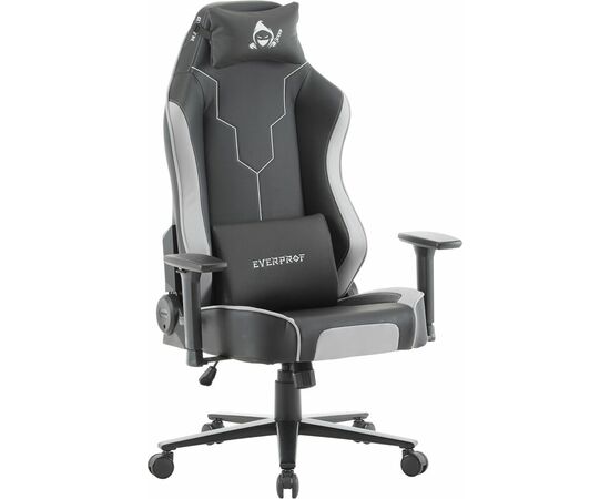 Геймерское кресло Everprof Rapid Экокожа Серый | Интернет магазин мебели и декора LifeDekor