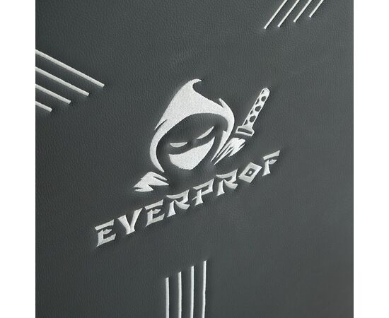 Геймерское кресло Everprof Rapid Экокожа Серый, изображение 8 | Интернет магазин мебели и декора LifeDekor