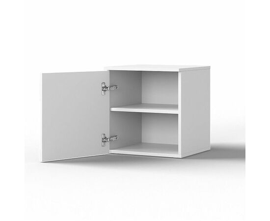 Тумба «Оливия» ЛВ КМК 0971.17, белый/ясень белый текстурный, изображение 3 | Интернет магазин мебели и декора LifeDekor