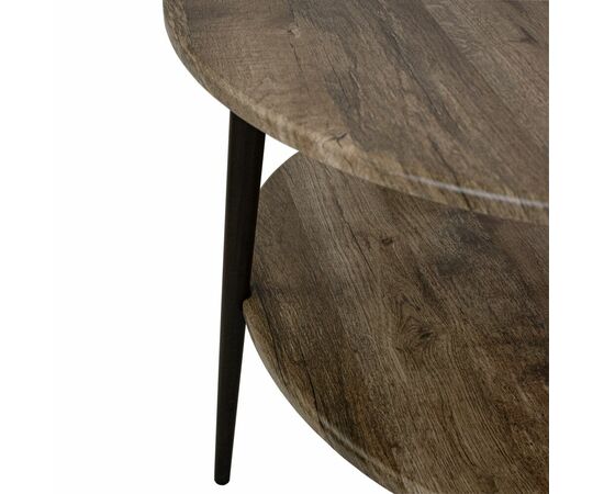 Стол журнальный BeautyStyle 29 дуб крымский состаренный/эбеновое дерево, изображение 5 | Интернет магазин мебели и декора LifeDekor